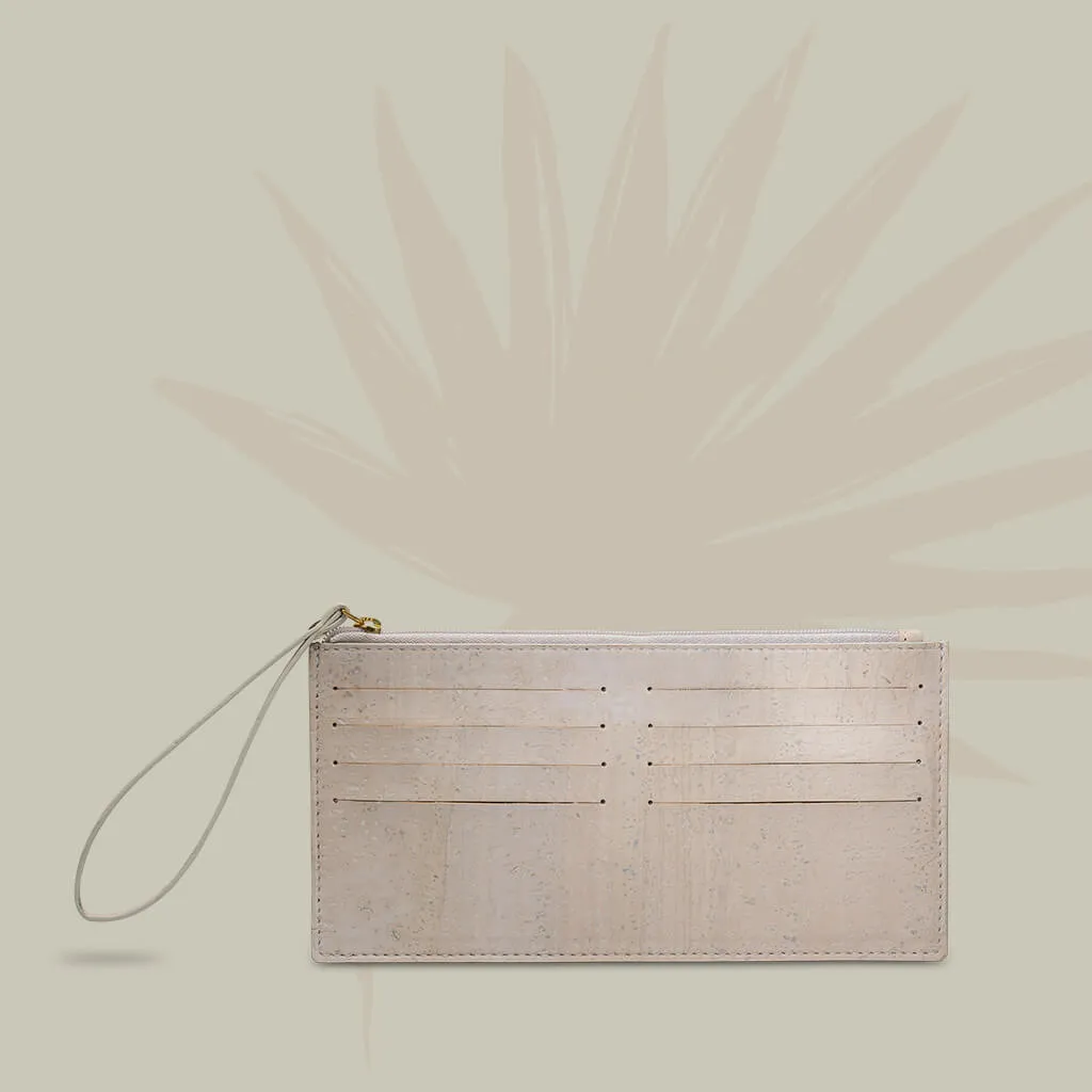 Peony Cork Clutch