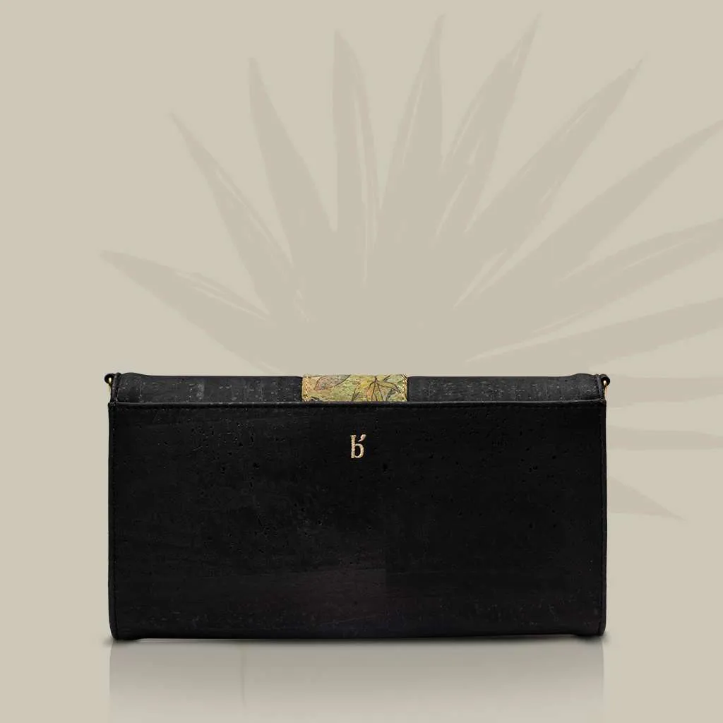 Peony Cork Clutch