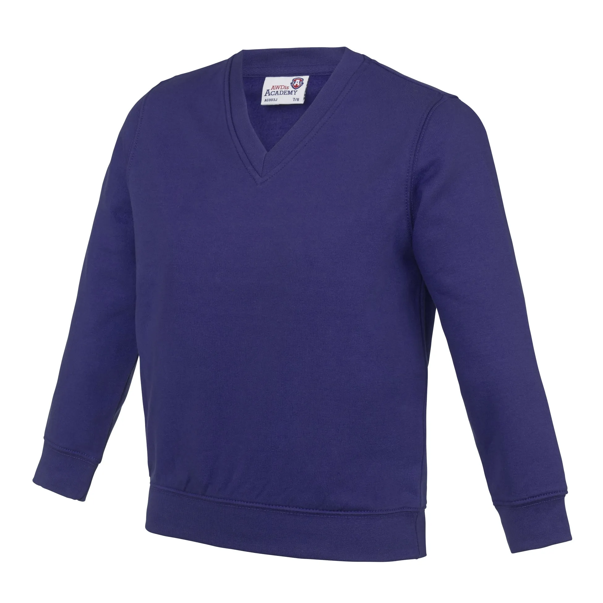 Personalised Kids Academy v-neck sweatshirt, Personalised Gift