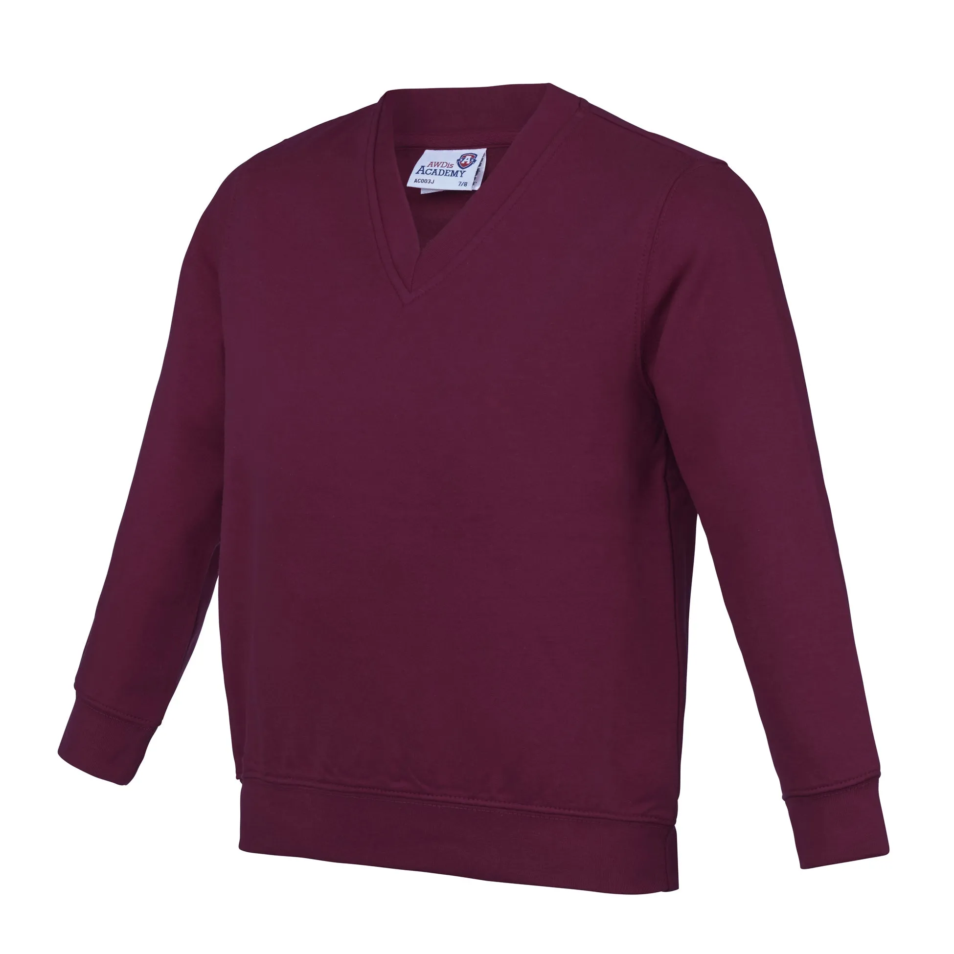 Personalised Kids Academy v-neck sweatshirt, Personalised Gift