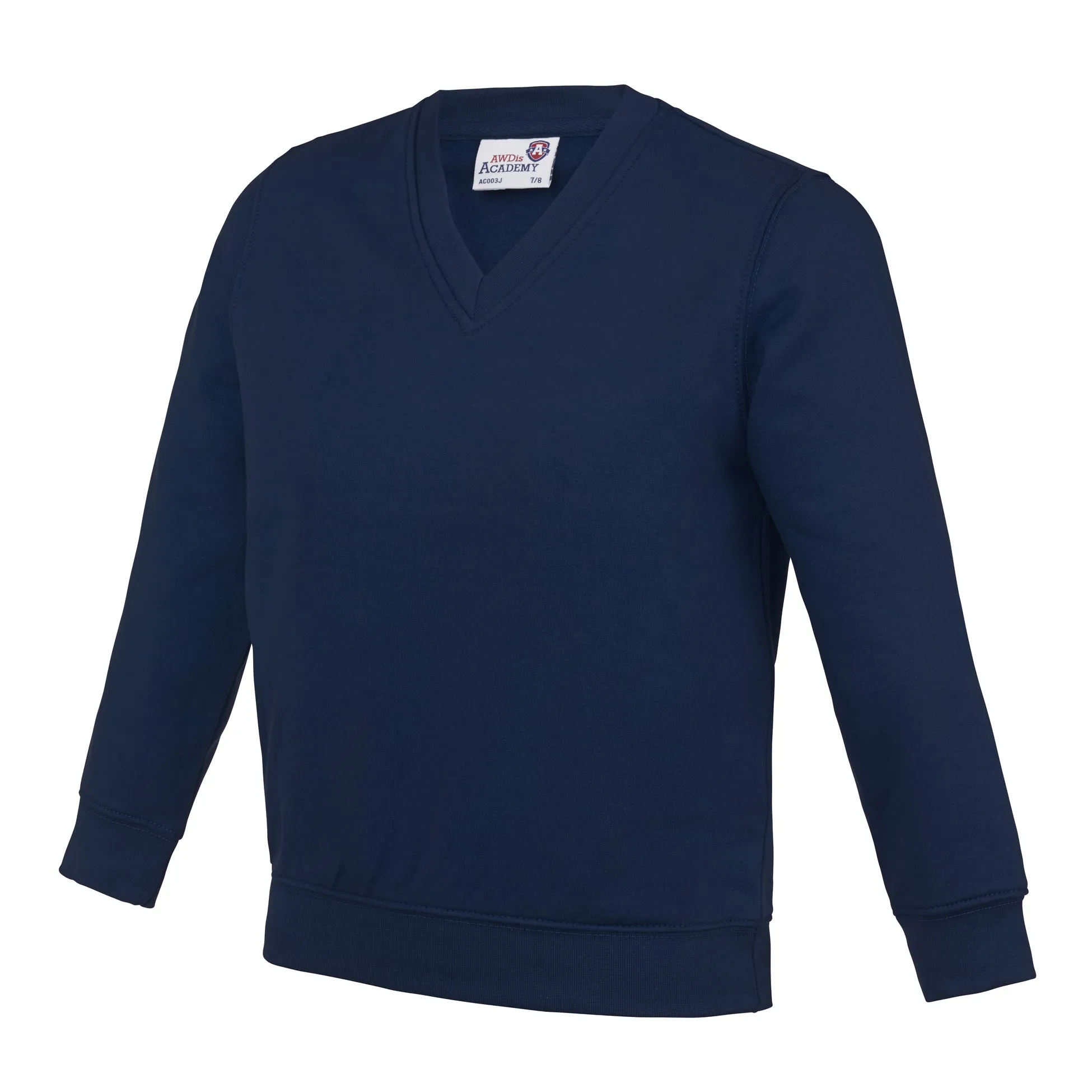 Personalised Kids Academy v-neck sweatshirt, Personalised Gift
