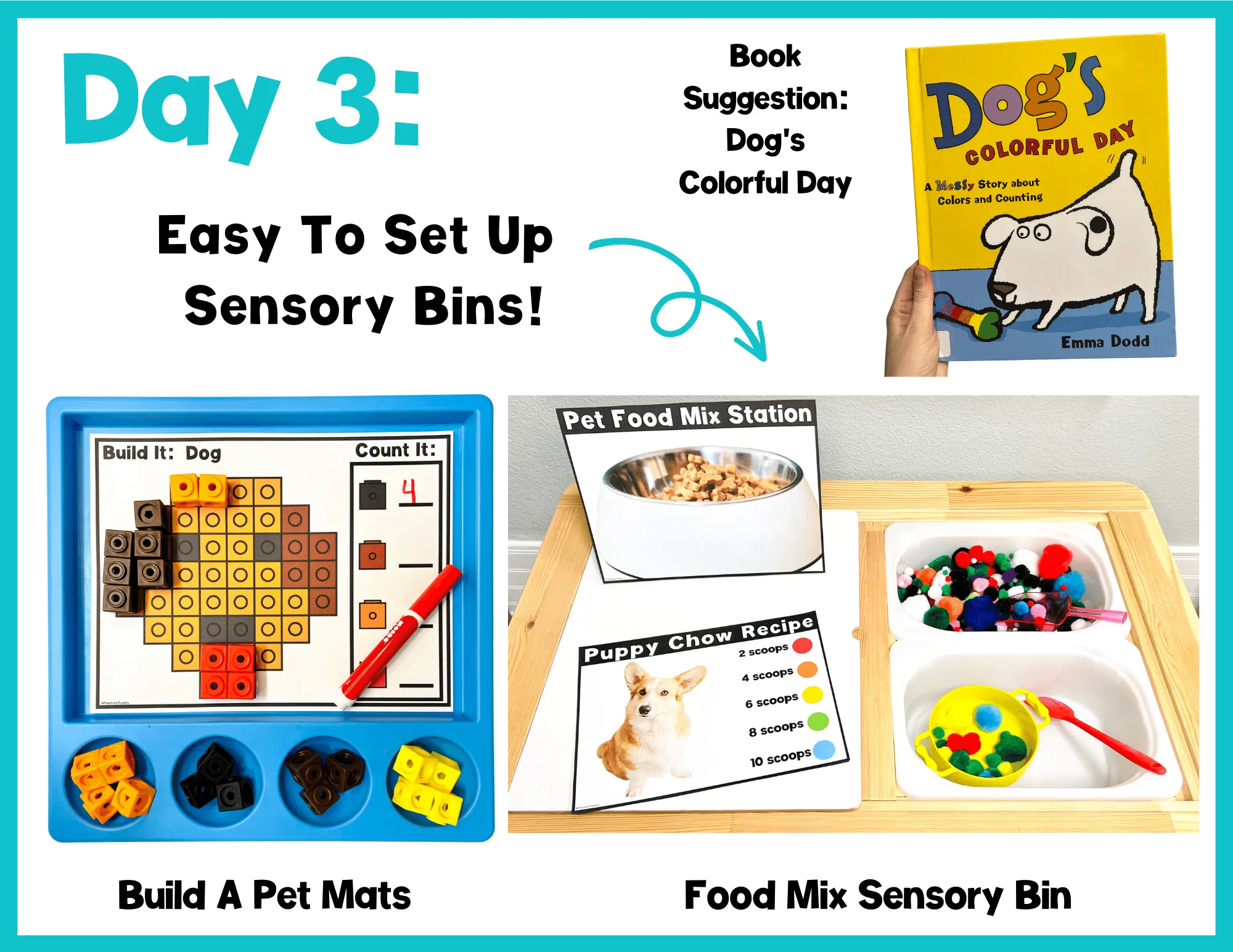 Pet Theme Activities Preschool Weekly Curriculum