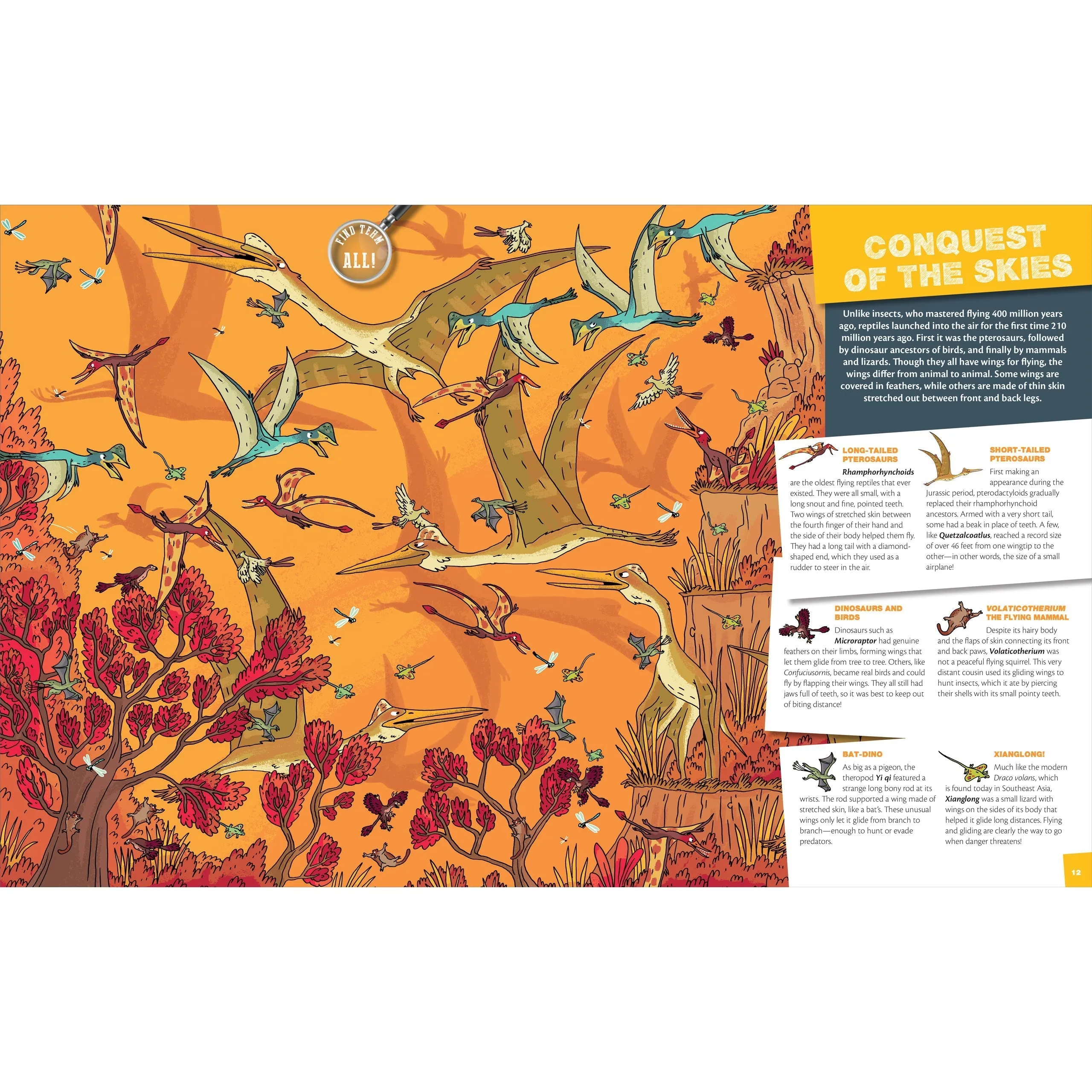 Peter Pauper Press: Seek & Find Dinosaurs (Hardcover Book)