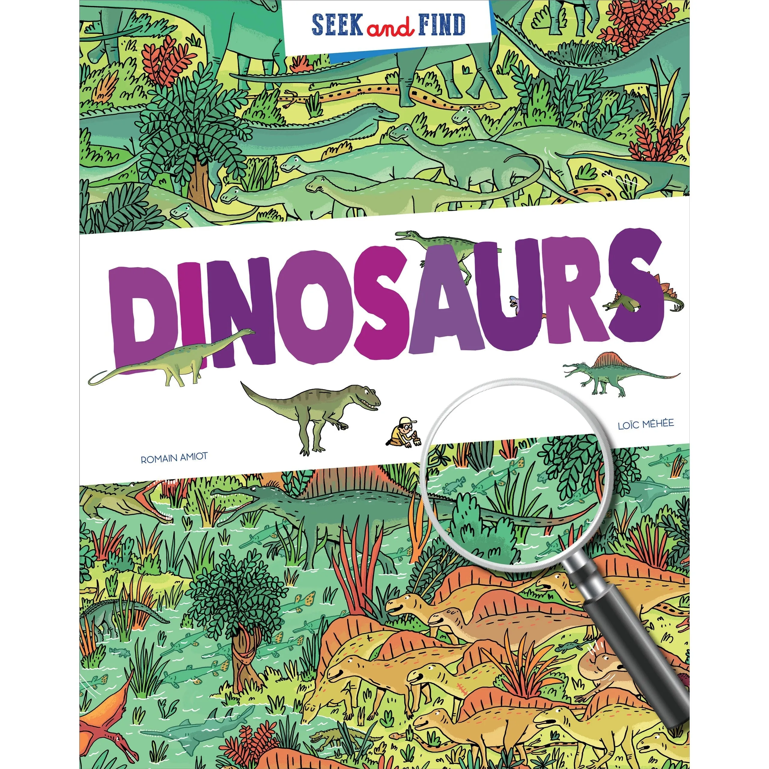 Peter Pauper Press: Seek & Find Dinosaurs (Hardcover Book)