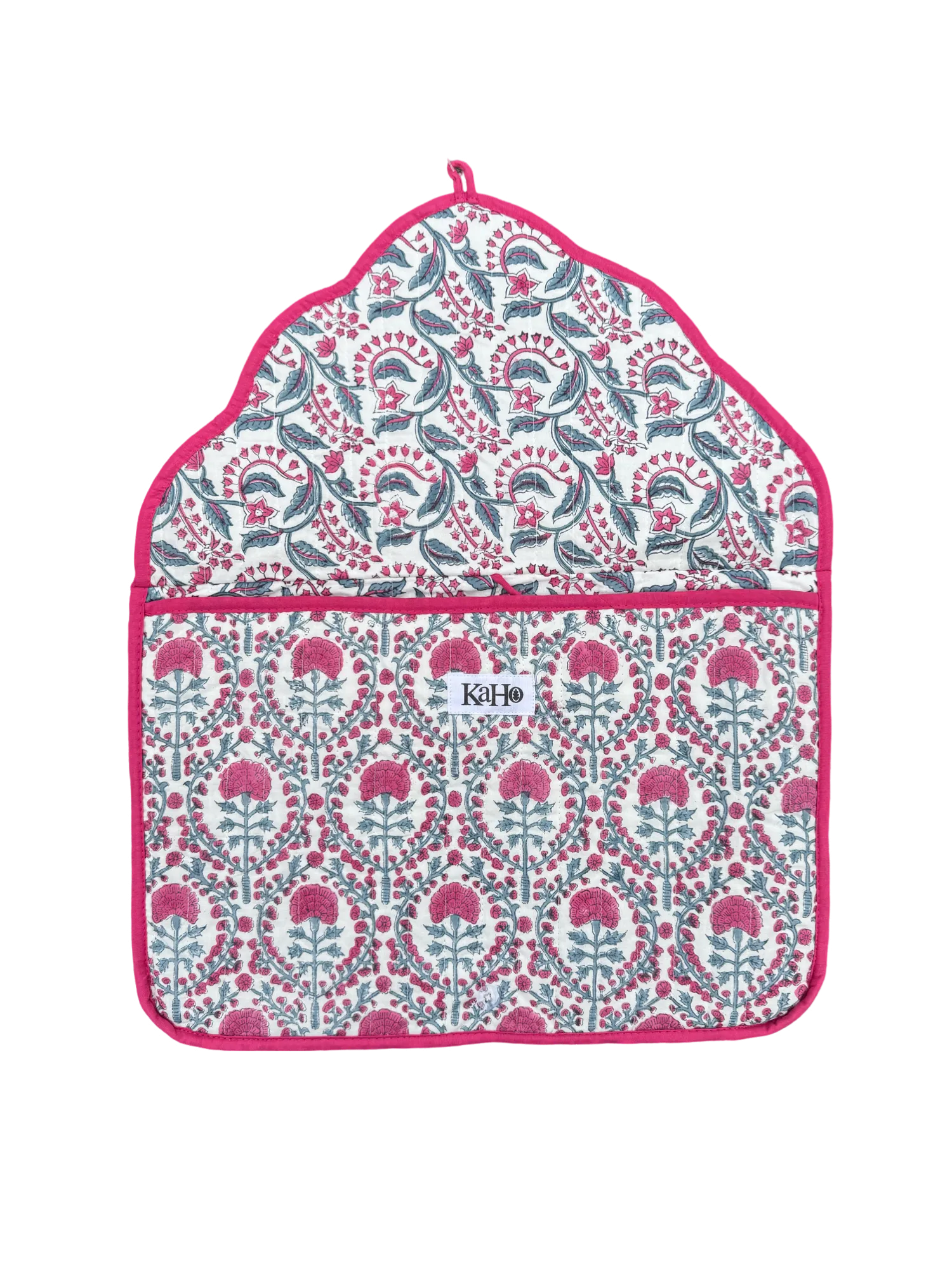 PINK AND BLUE TRELLIS LAPTOP CASES