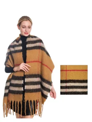 PLAID OVERSIZED SCARF