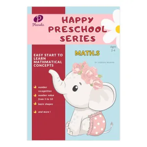 Planola Happy Toddler’s Preschool Math Workbook
