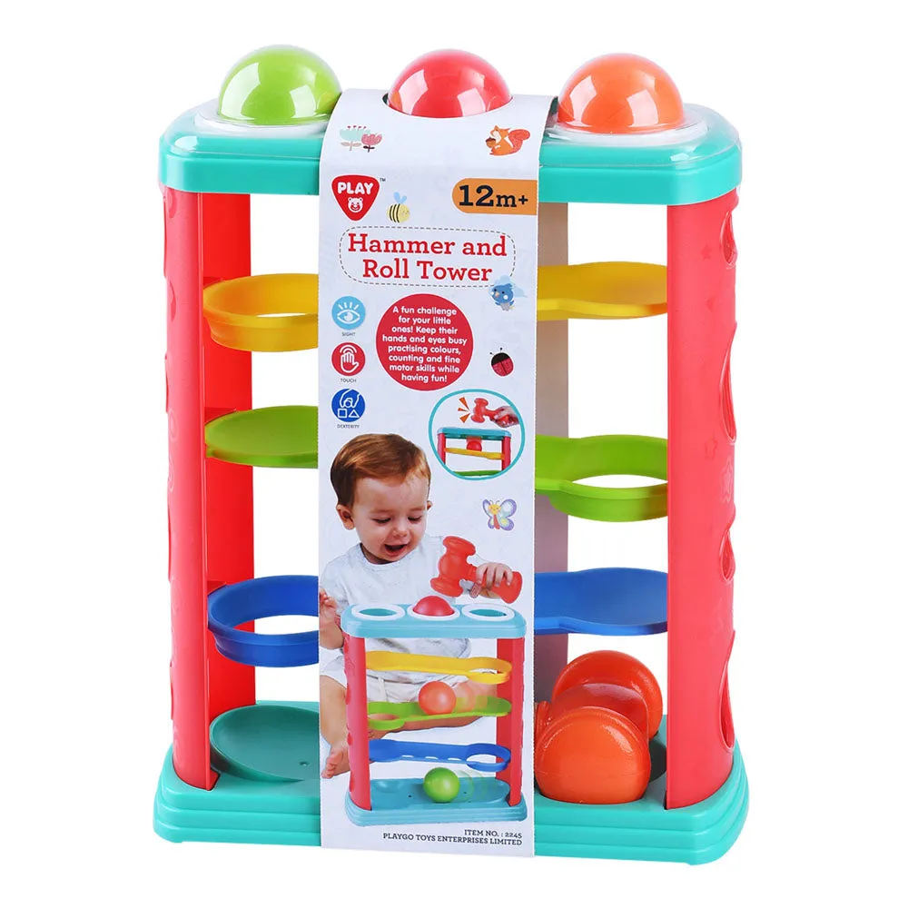 Playgo Hammer And Roll Tower