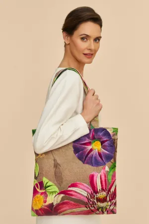 Powder UK Botanical Velvet Tote