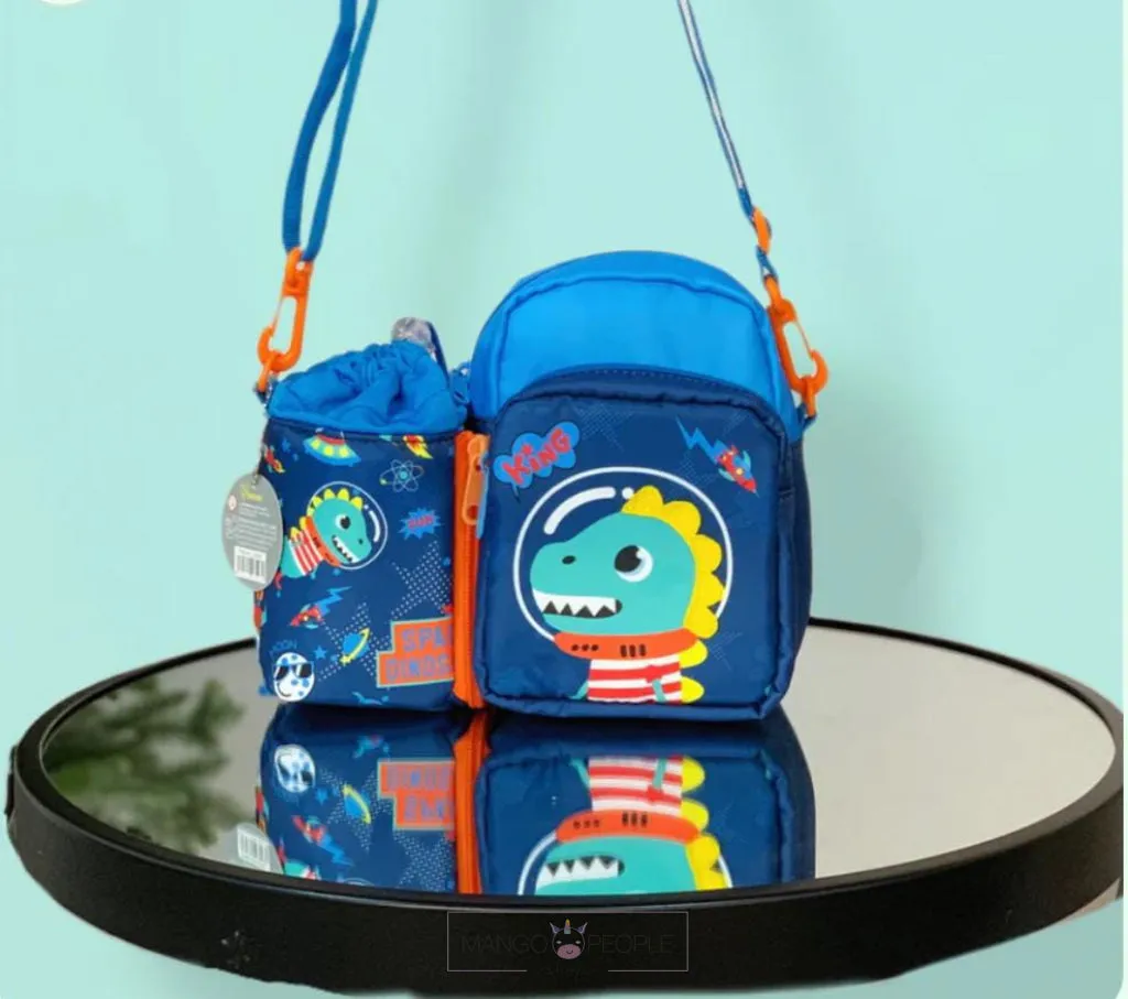 Premium Quality Kids Sling Bags with Detachable Bottle Space