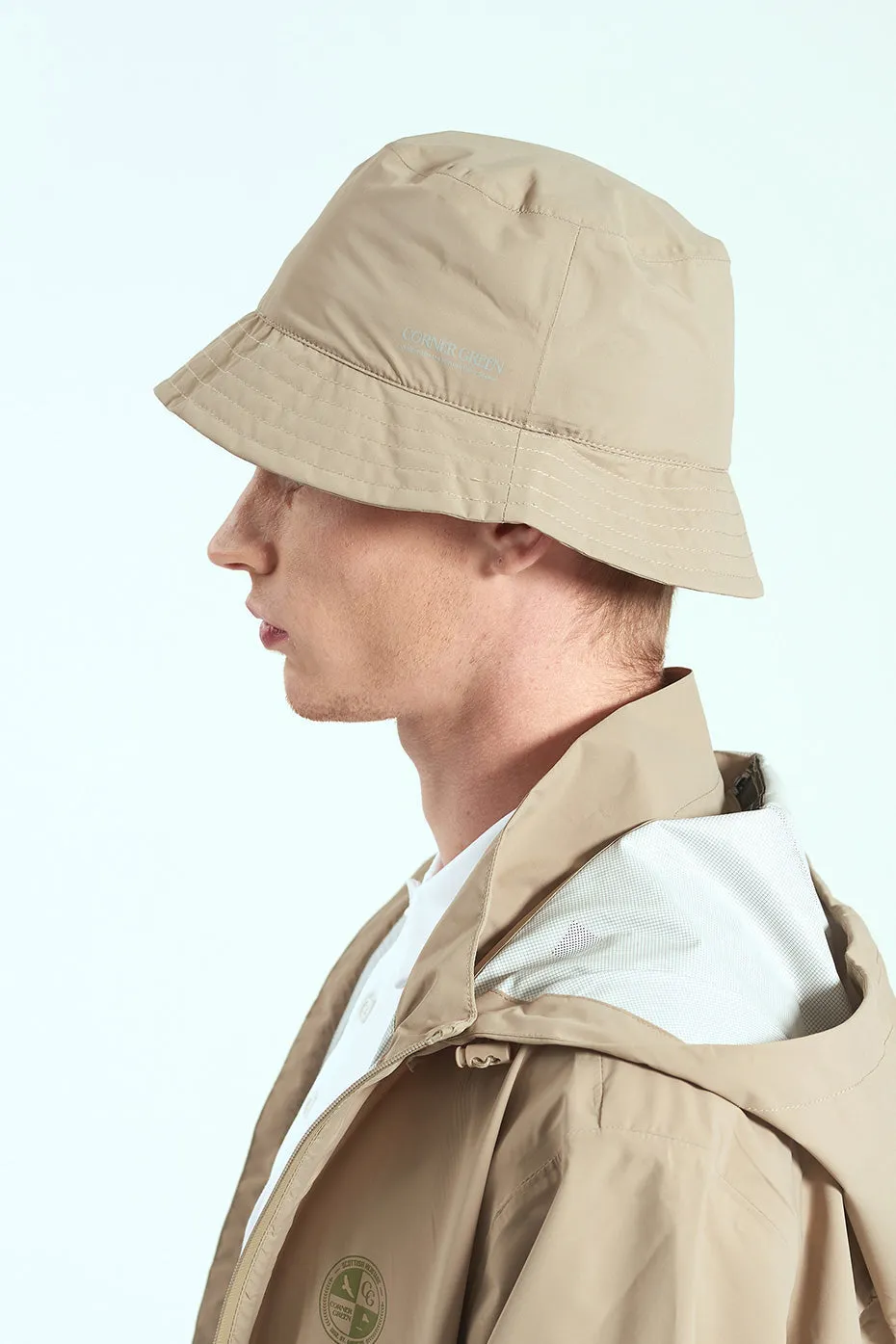 PROTECHT Unisex Rain Bucket Hat - Beige