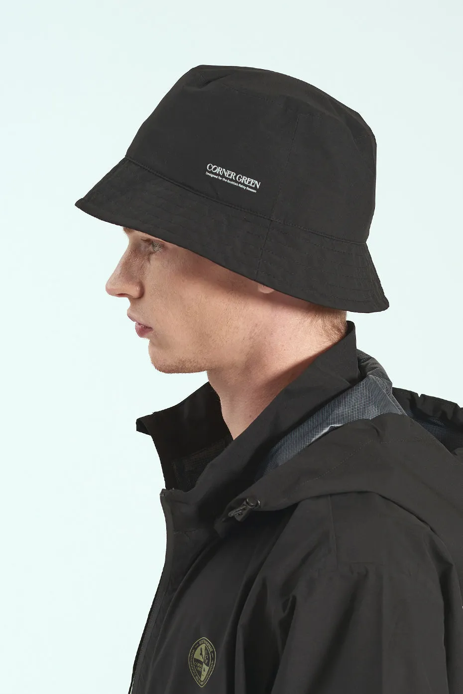 PROTECHT Unisex Rain Bucket Hat - Black