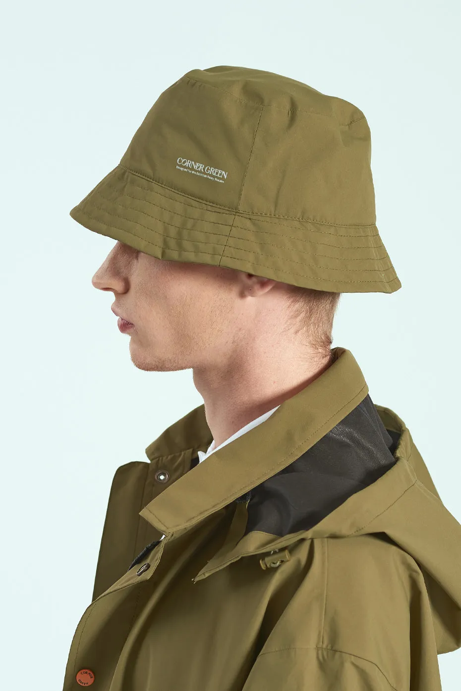 PROTEXA Unisex Rain Bucket Hat - Olive