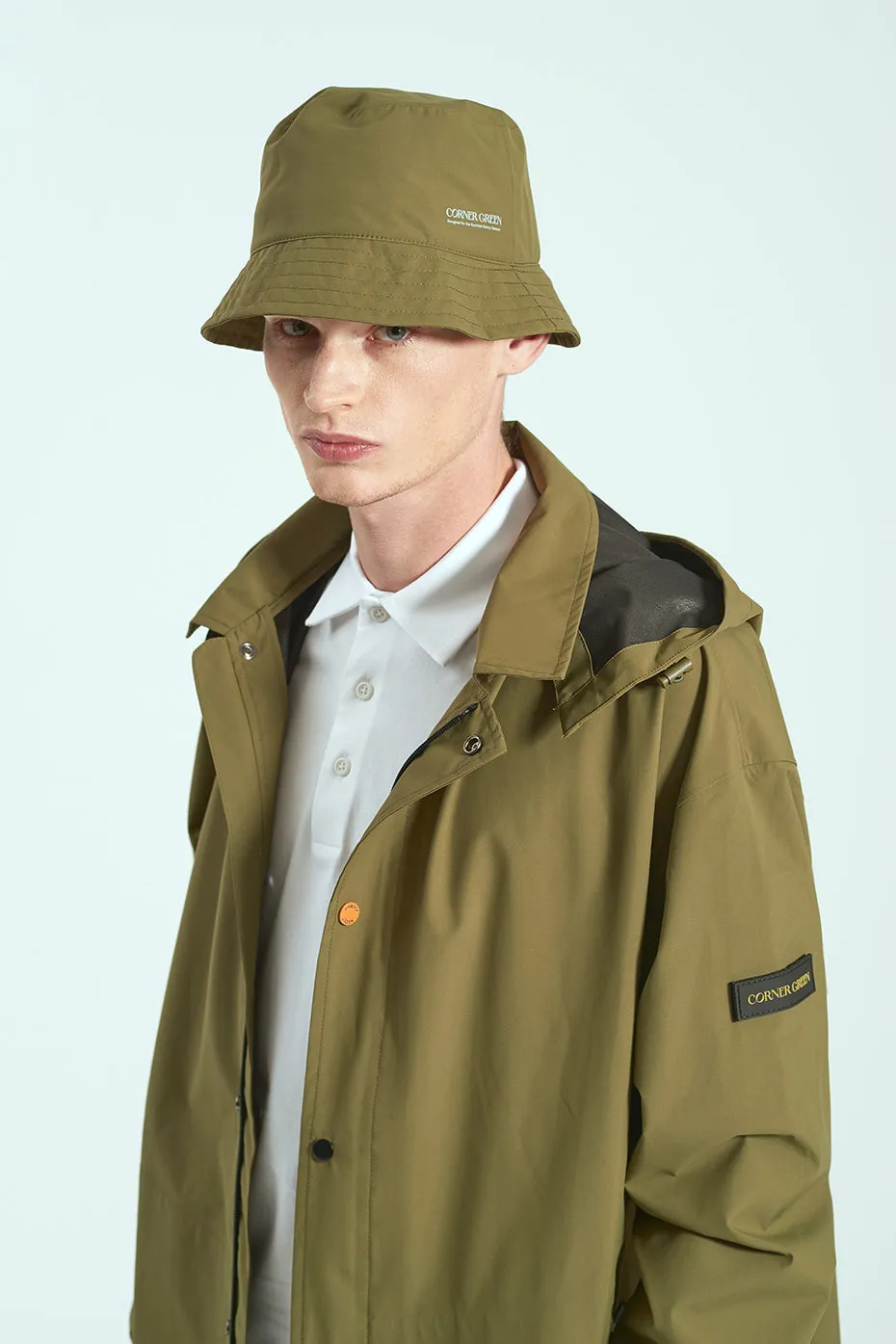 PROTEXA Unisex Rain Bucket Hat - Olive