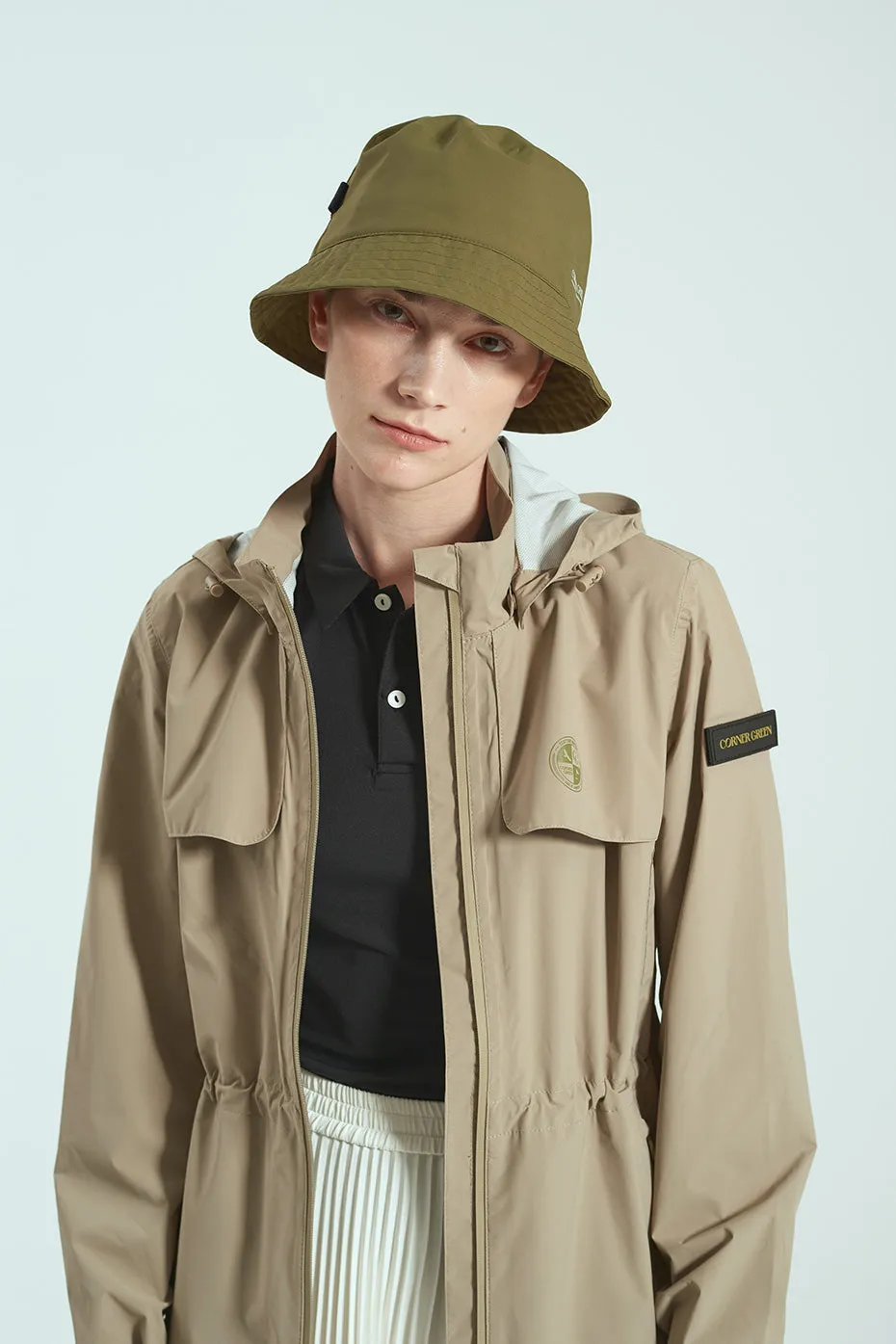 PROTEXA Unisex Rain Bucket Hat - Olive