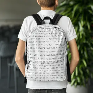 Quantum Hamiltonian Backpack - White