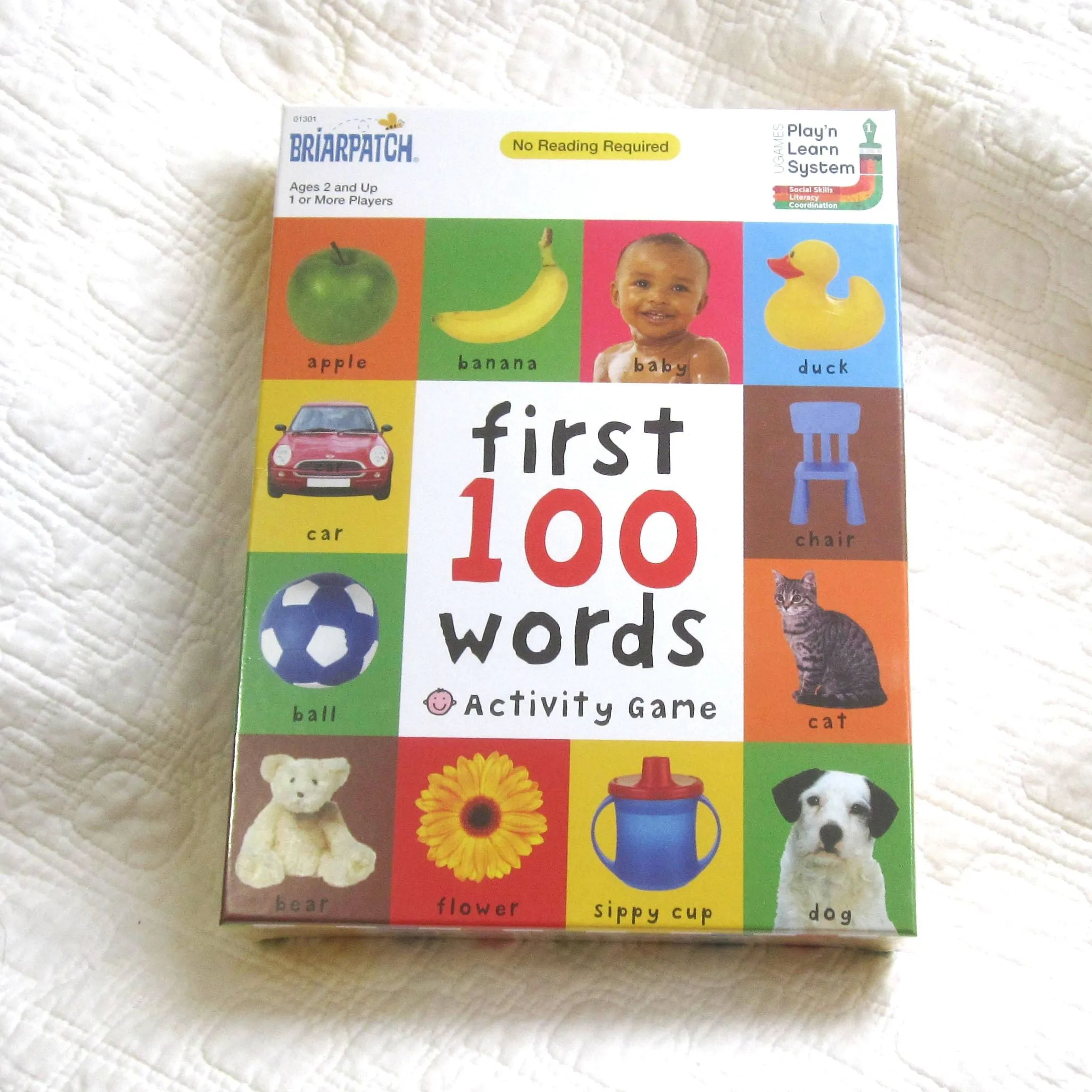 "First 100 Words" Activity Game, Ages 2 