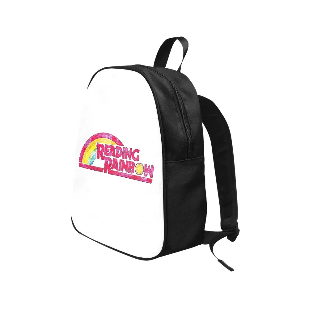 Reading Rainbow Distressed Logo Canvas Backpack