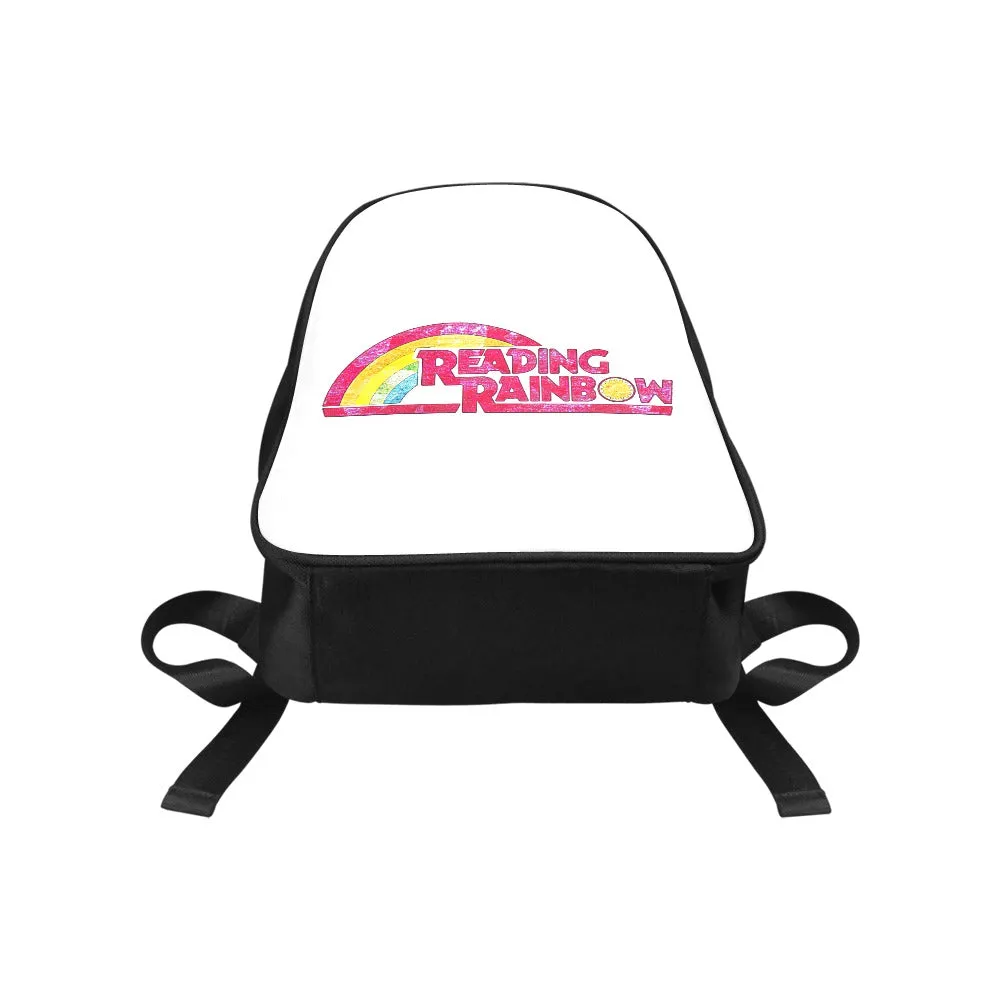Reading Rainbow Distressed Logo Canvas Backpack
