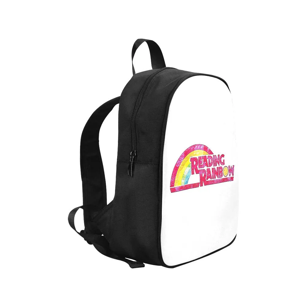 Reading Rainbow Distressed Logo Canvas Backpack