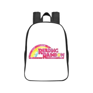Reading Rainbow Distressed Logo Canvas Backpack
