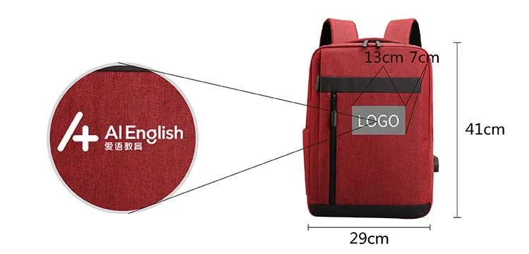 Rectangular Business Travel Backpack