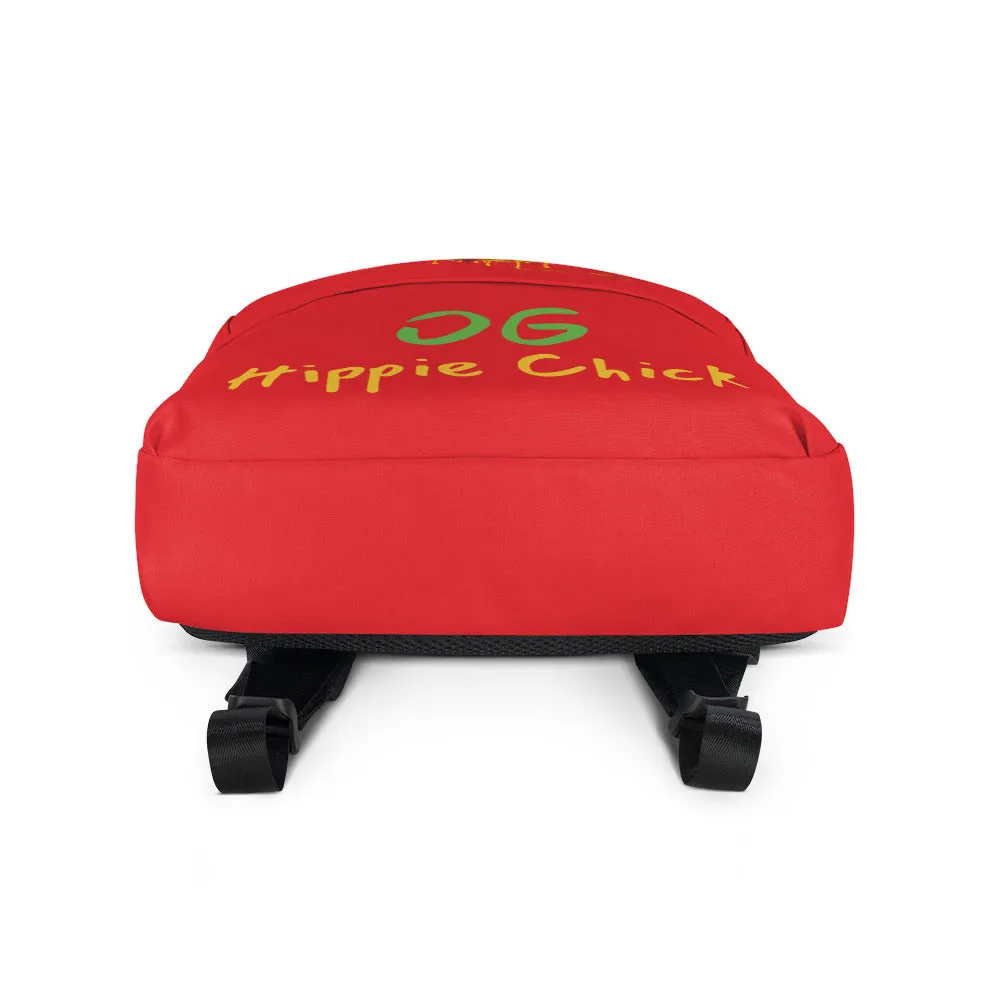 Red Backpack - OG Hippie Dude