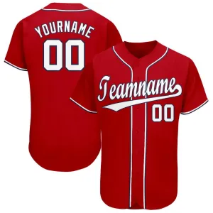 Red Together Since Baseball Jersey