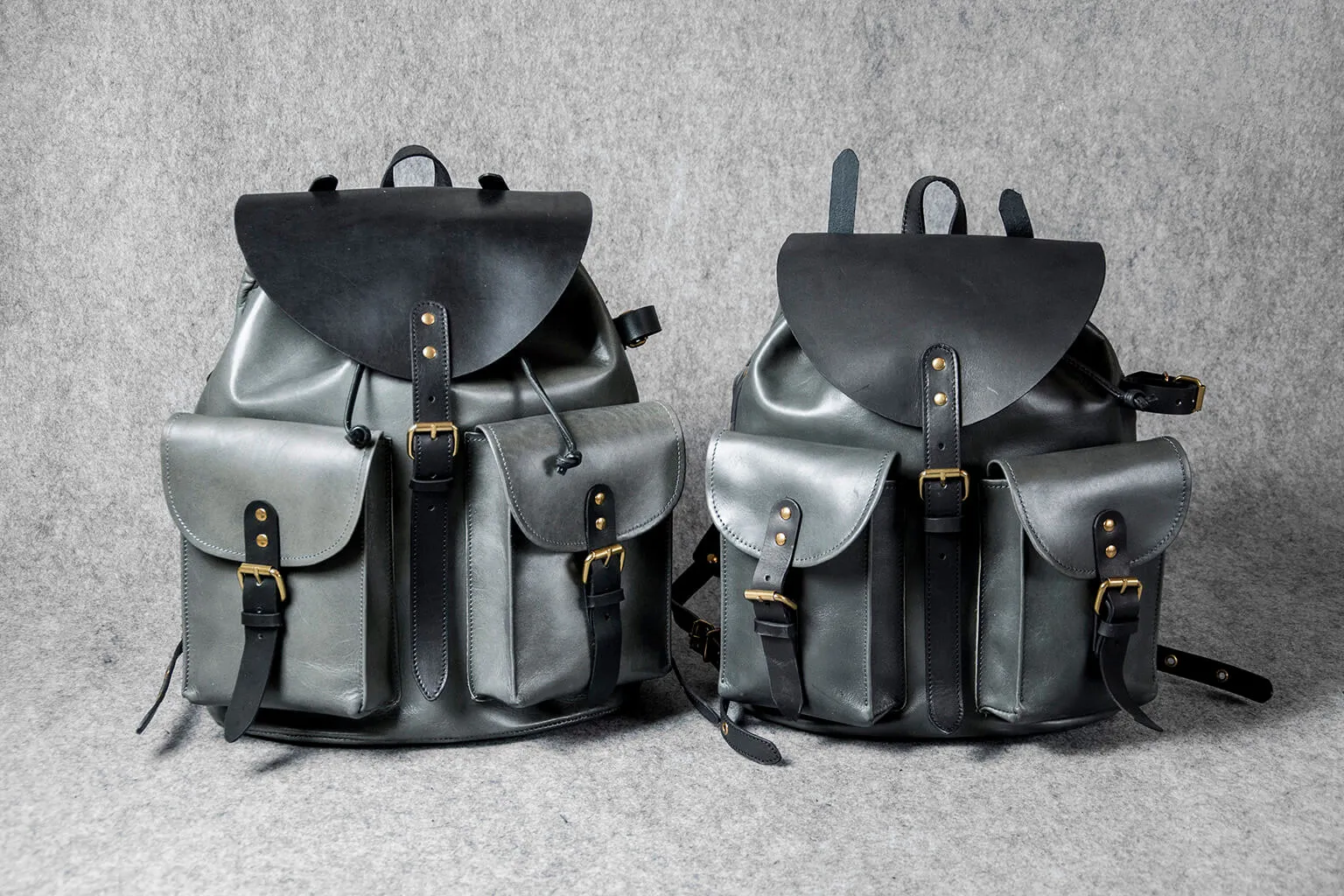 RETRO MOTORCYCLE BACKPACK - black