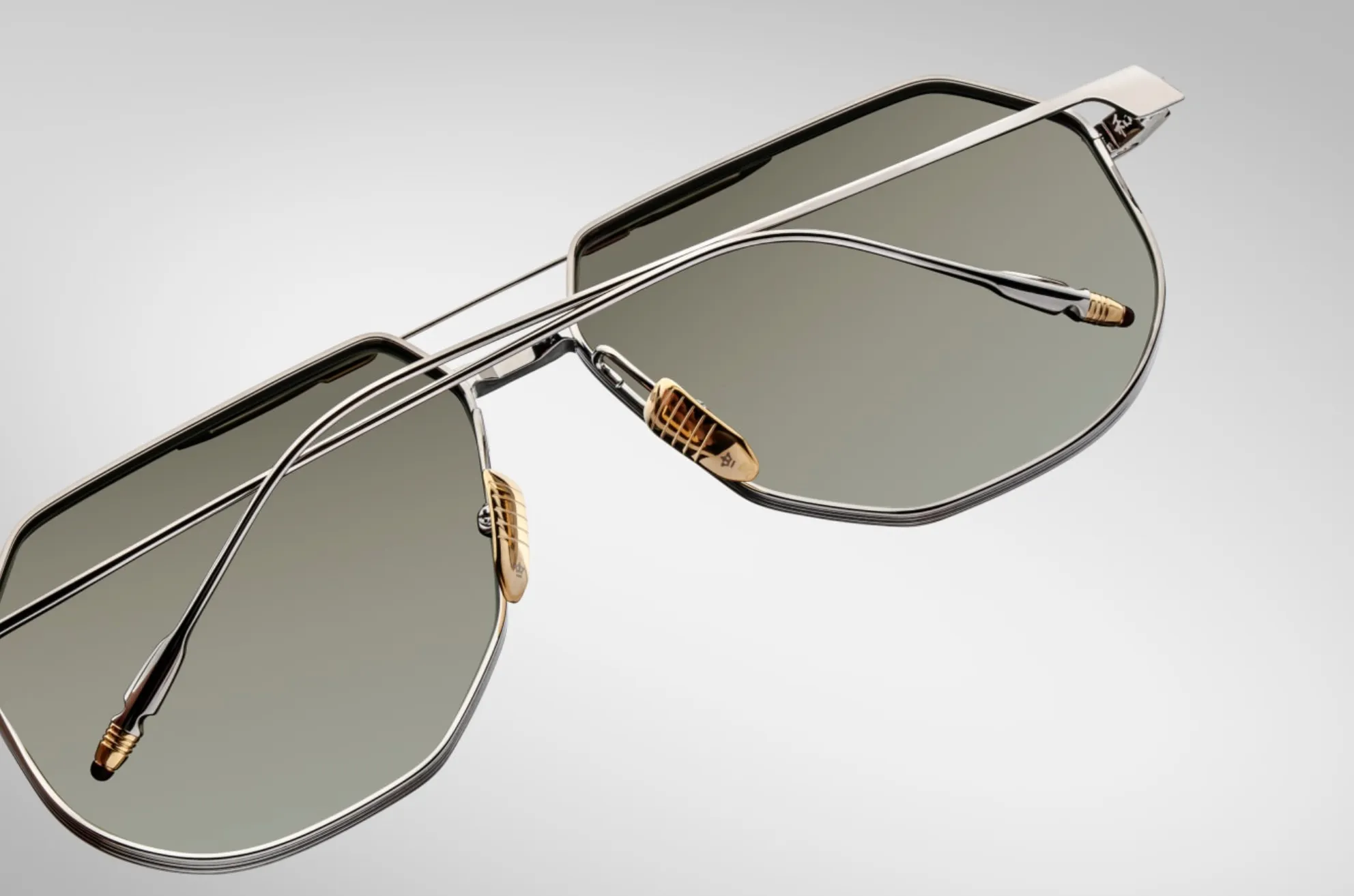REYNOLD-Electrum / Light Bottle Green / Silver and Moon Gold