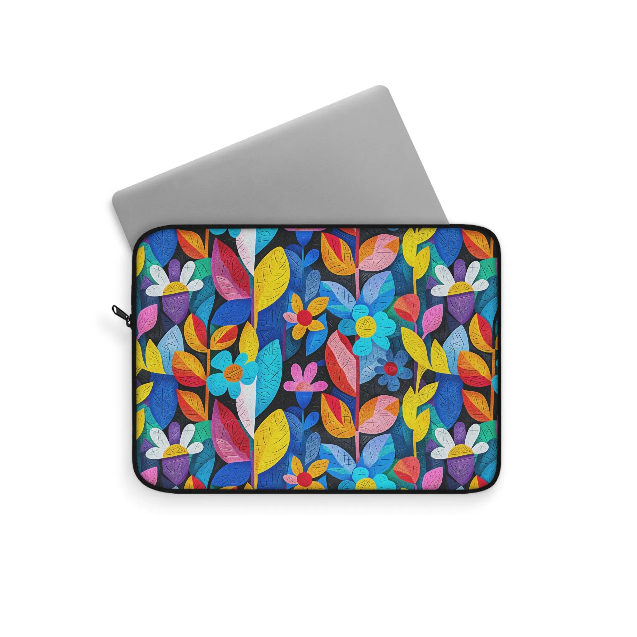 Rhapsody in Bloom Laptop Sleeve - Style Meets Protection - Bloom Wherever You Go! Available 3 Sizes: 12", 13", and 15"