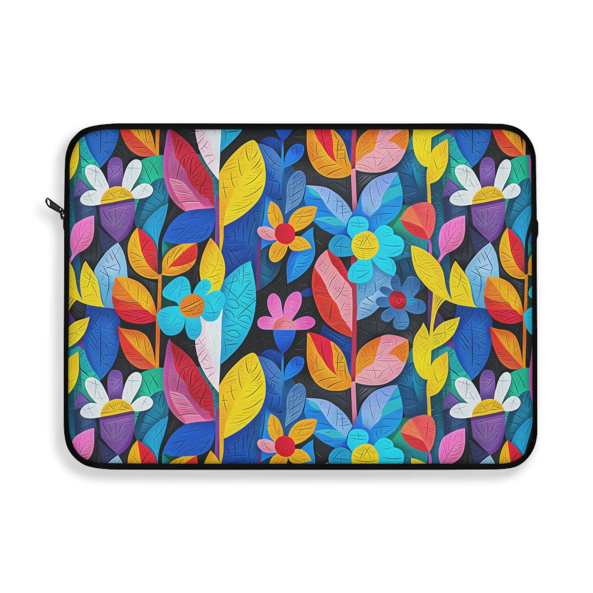 Rhapsody in Bloom Laptop Sleeve - Style Meets Protection - Bloom Wherever You Go! Available 3 Sizes: 12", 13", and 15"
