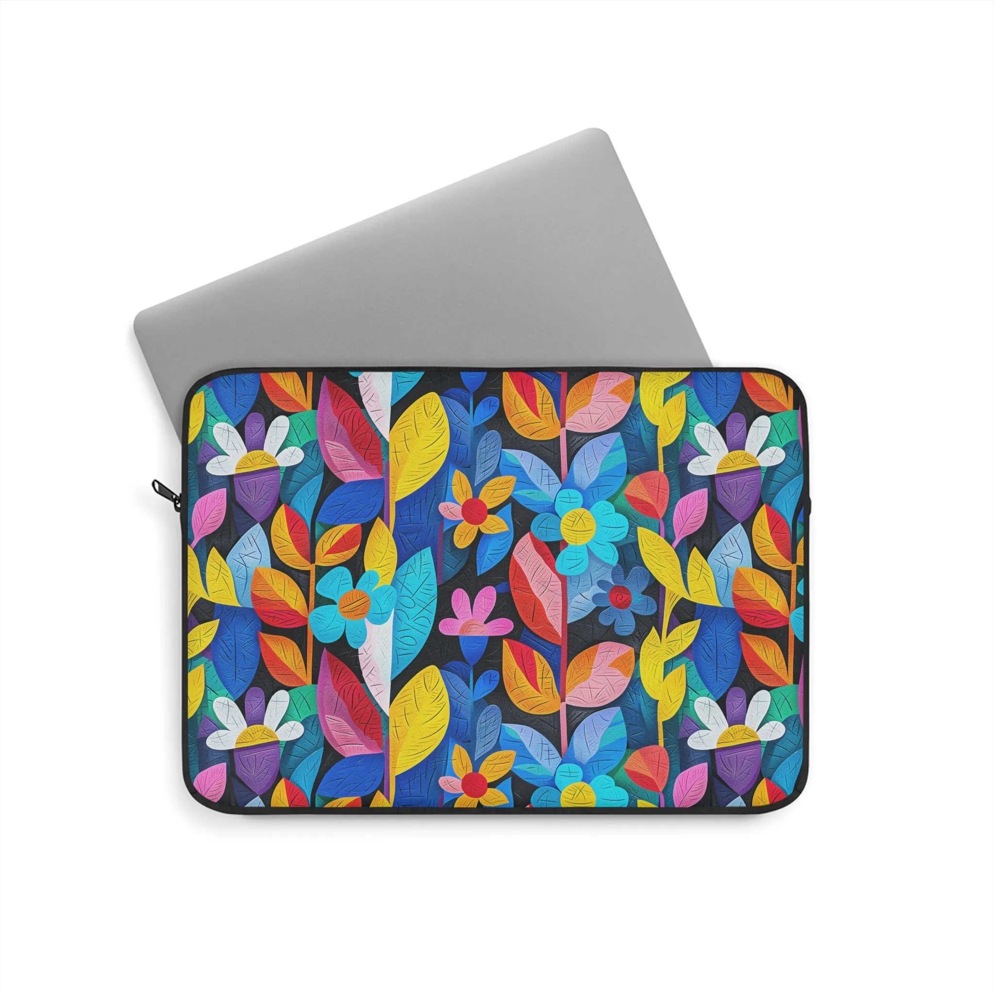 Rhapsody in Bloom Laptop Sleeve - Style Meets Protection - Bloom Wherever You Go! Available 3 Sizes: 12", 13", and 15"