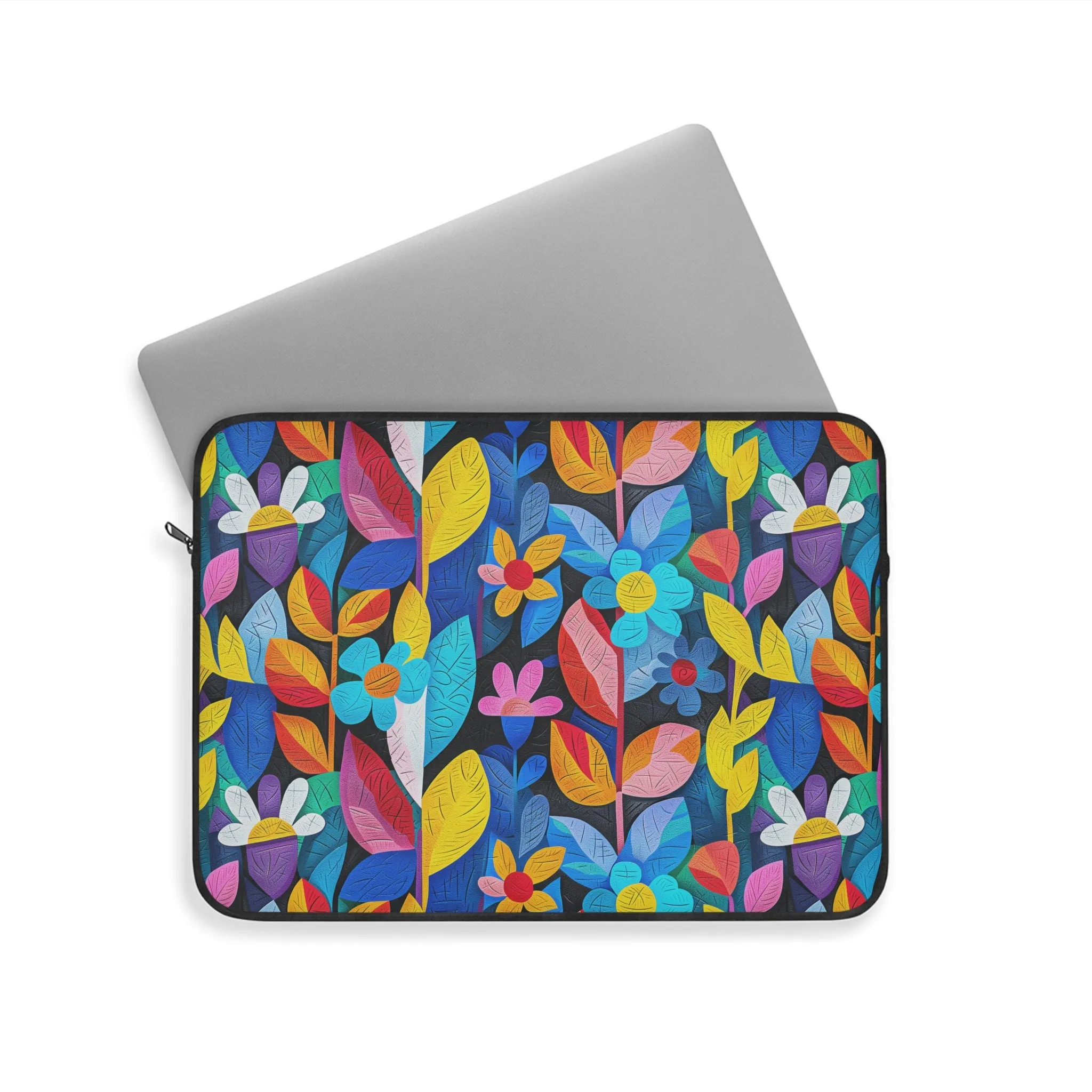 Rhapsody in Bloom Laptop Sleeve - Style Meets Protection - Bloom Wherever You Go! Available 3 Sizes: 12", 13", and 15"