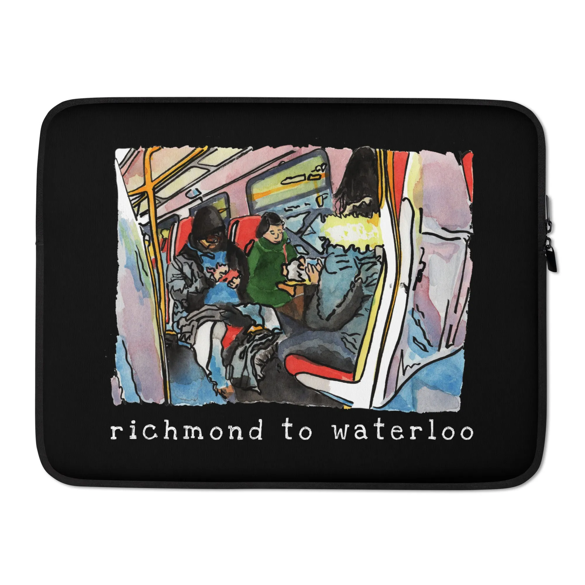 Richmond to Waterloo IV - Hibiscus Surfwear - Ethical Laptop Case