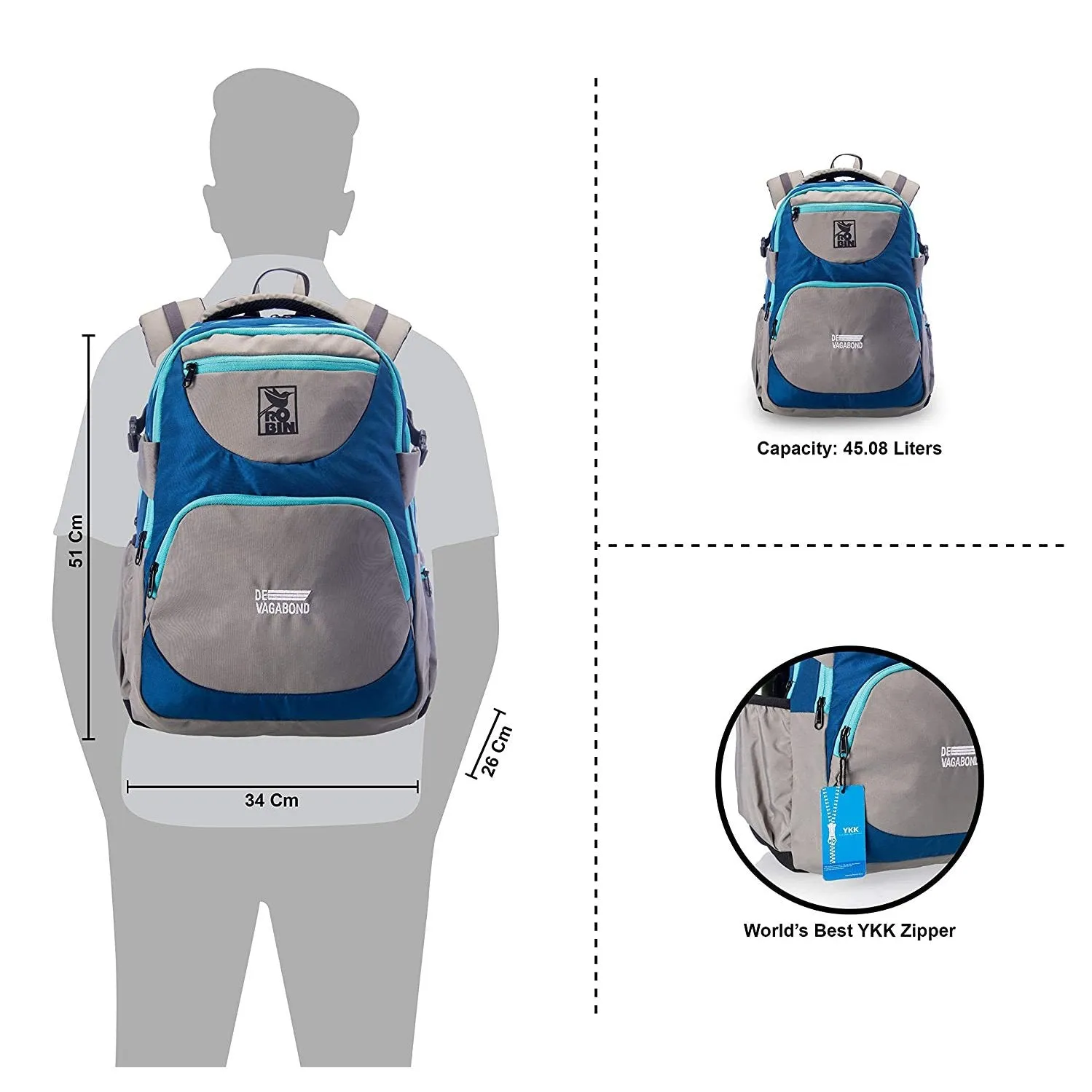 Robin Duet 1 Sky Blue