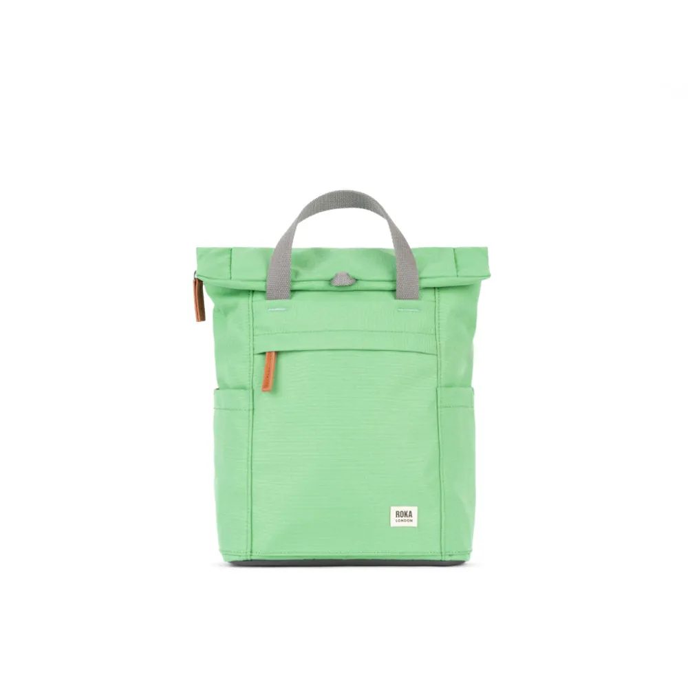 Roka Finchley A Peppermint Recycled Canvas Small Bag