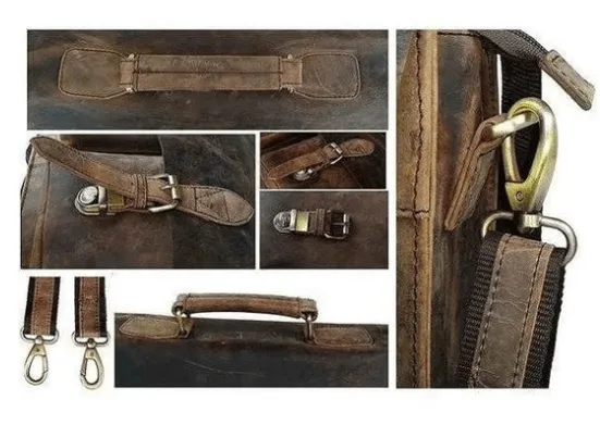 Roosevelt Leather Messenger