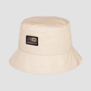 Roxy Coconut Ride Reversible Bucket Hat Tapioca - Womens