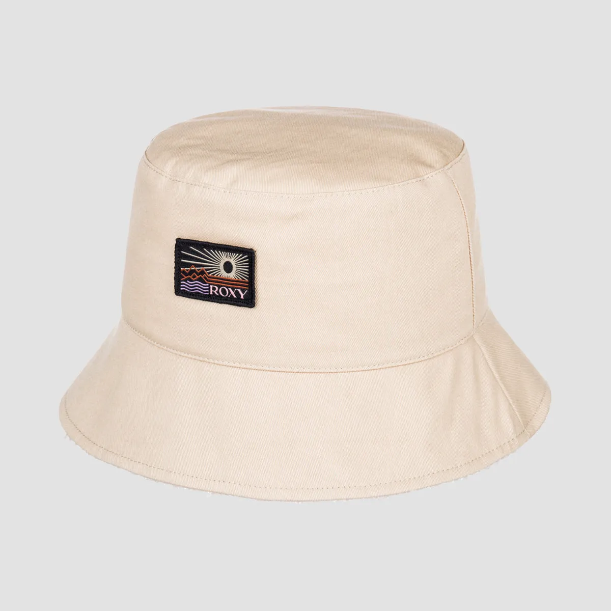 Roxy Coconut Ride Reversible Bucket Hat Tapioca - Womens