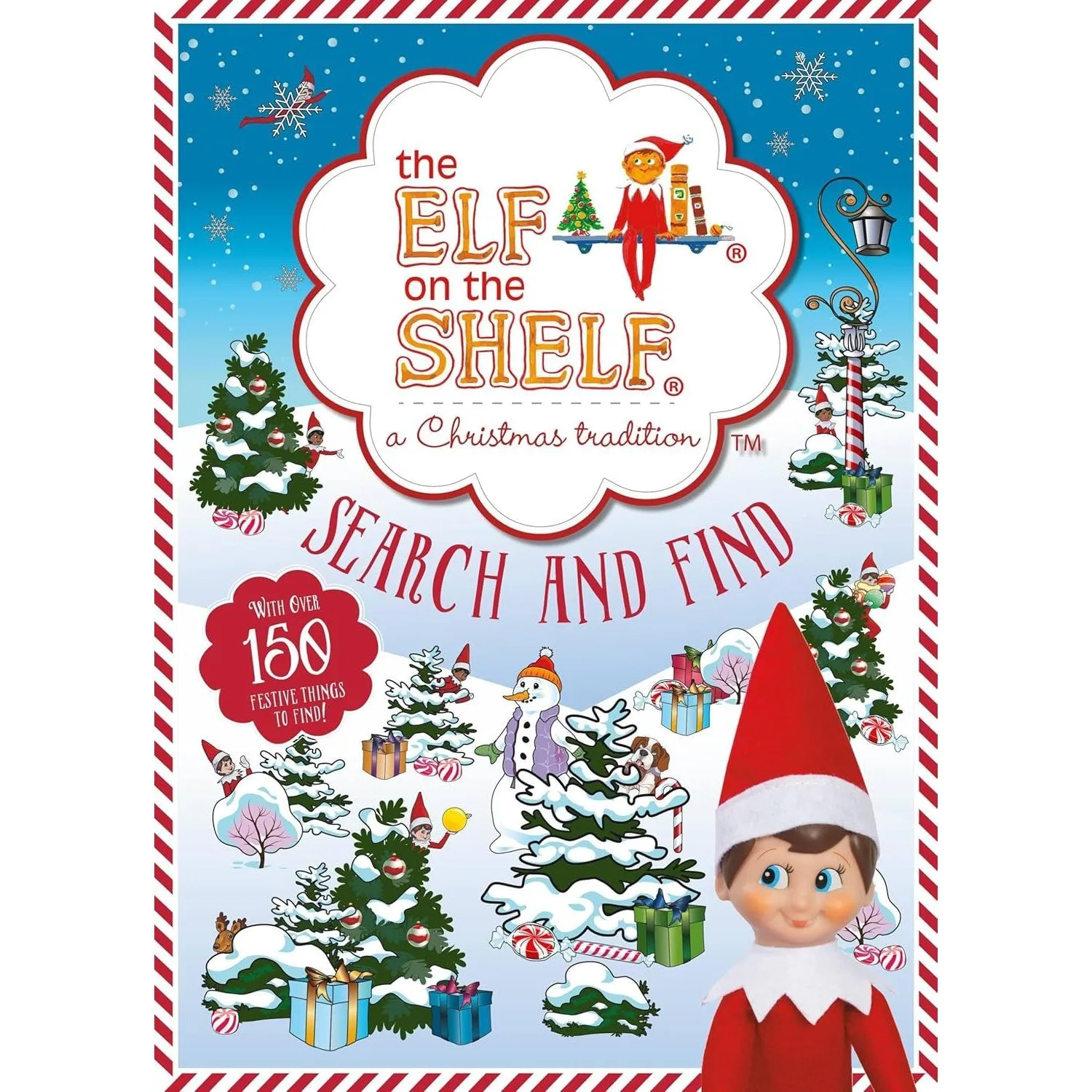 Running Press Kids: The Elf on the Shelf Search and Find (Paperback Book)