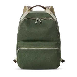 Runwell Canvas Backpack - Olive