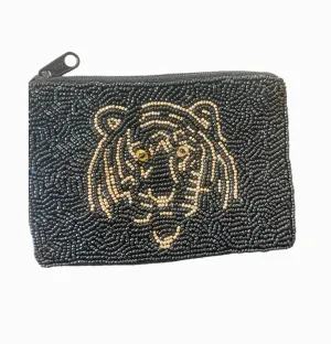 Saints Tiger Beaded Bag