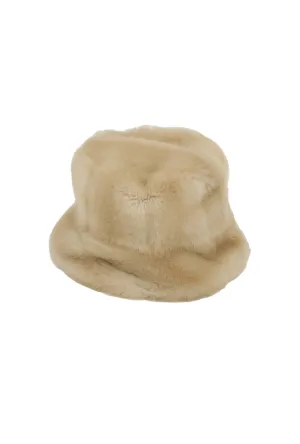 Saks Faux Fur Vintage Bucket Hat