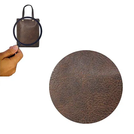 !SALE! Chocolate Brown Faux Leather NGIL Bucket Handbag