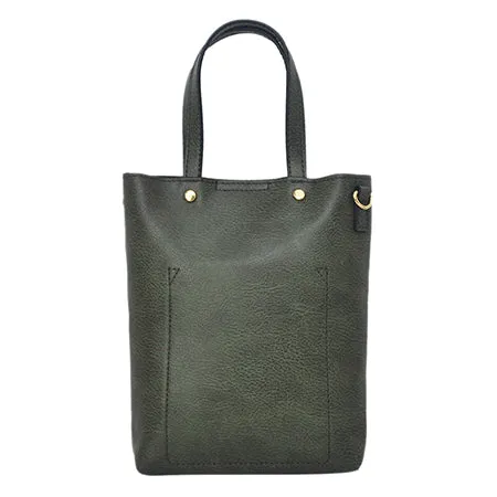 !SALE! Green Faux Leather NGIL Bucket Handbag