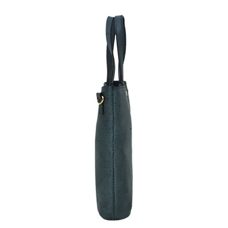 !SALE! Navy Faux Leather NGIL Bucket Handbag