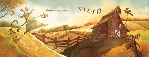 Scholastic: Old MacDonald Had A Farm (Hardcover Book)