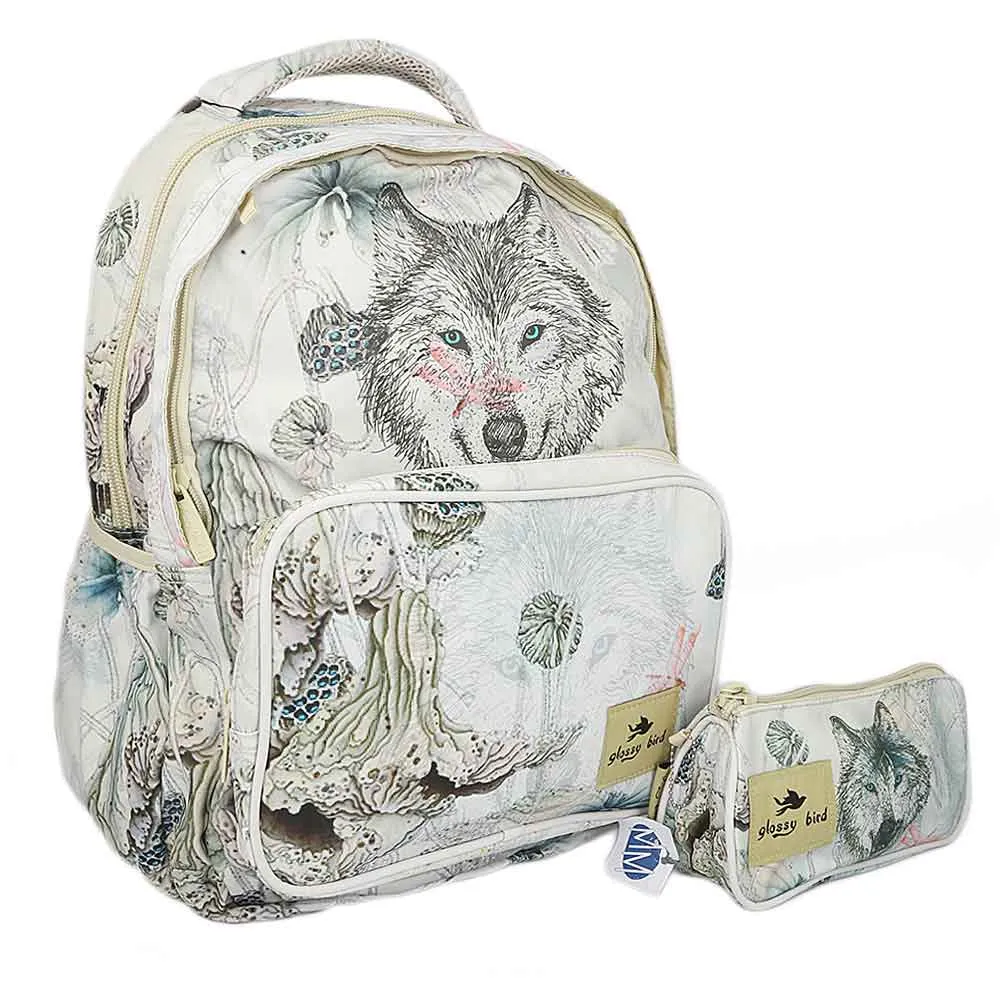 School Bag 2291 - Wolf