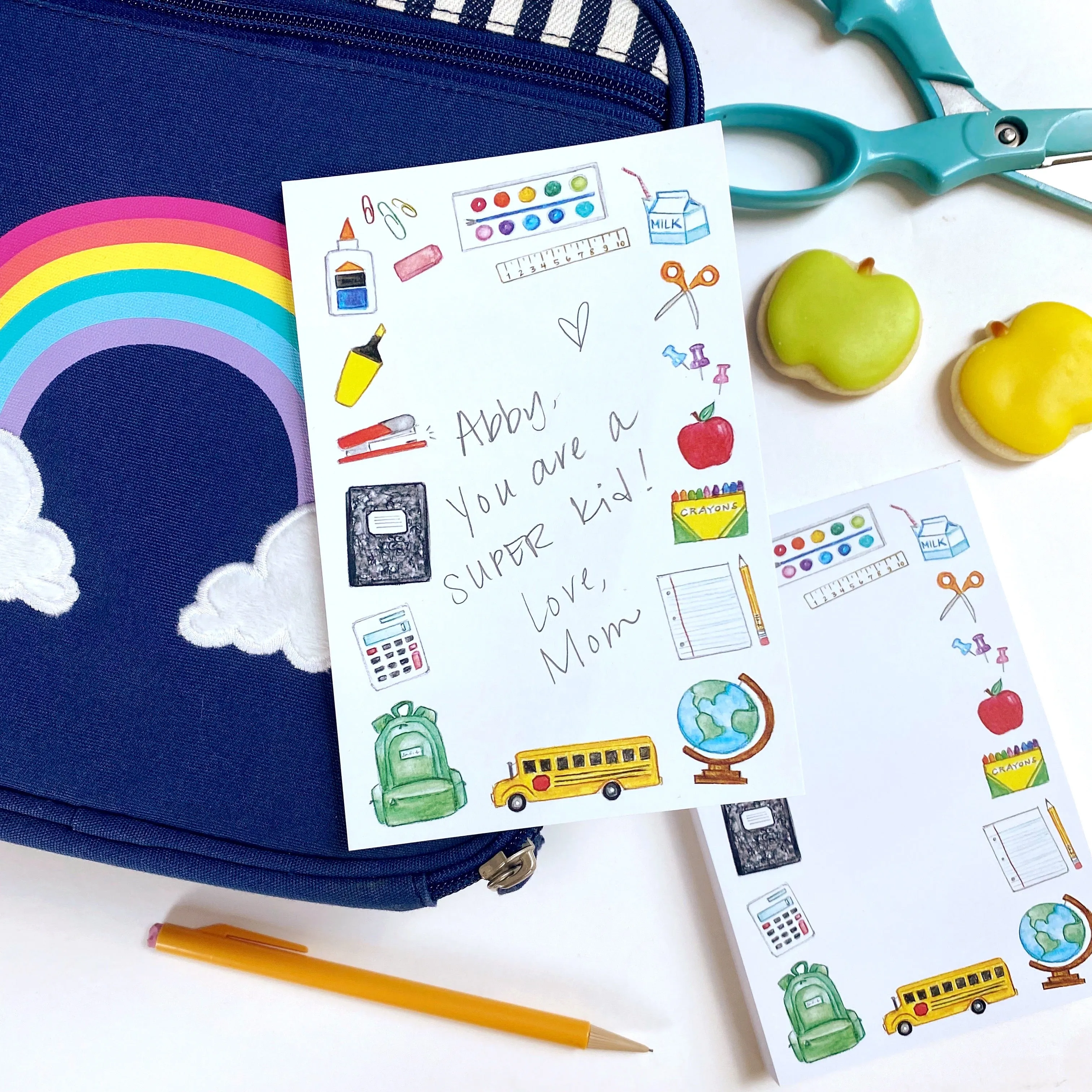 School Days Memo Notepad